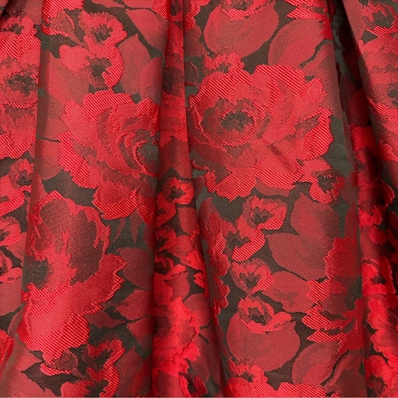 *RELISTED* The Children’s Place Red Jacquard Belted Dress Girls Size 10 - Picture 12 of 15